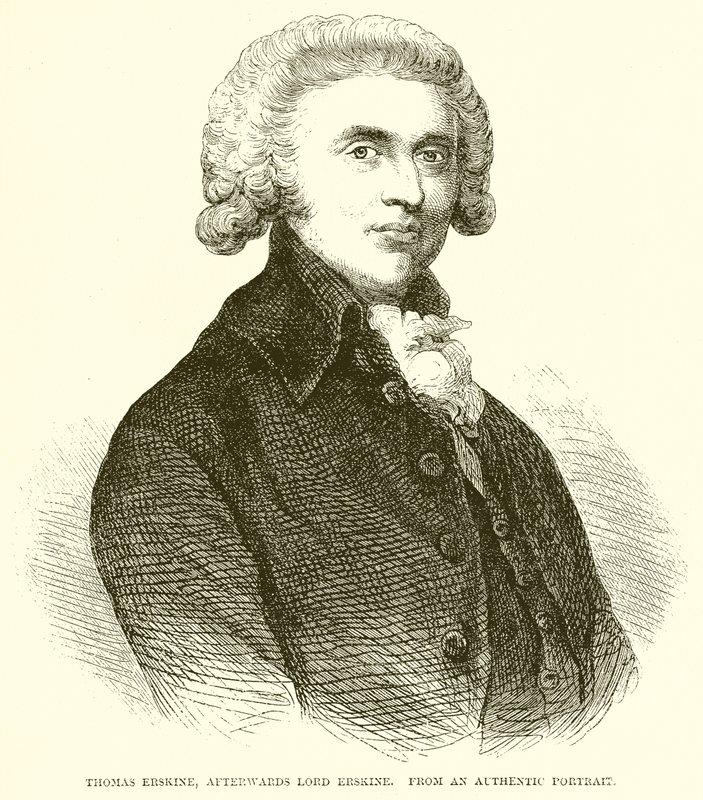 Thomas Erskine, później Lord Erskine autorstwa English School