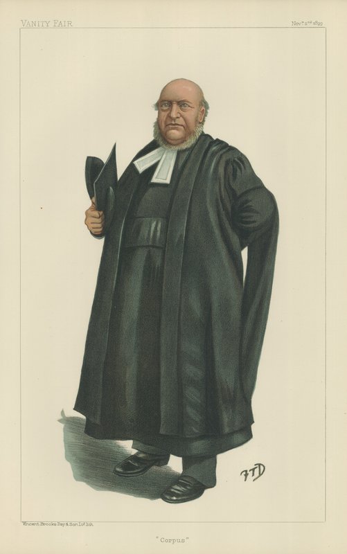 Thomas Fowler, wicekanclerz Oksfordu autorstwa English School
