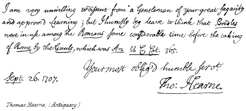Thomas Hearne, (antykwarium) autorstwa English School