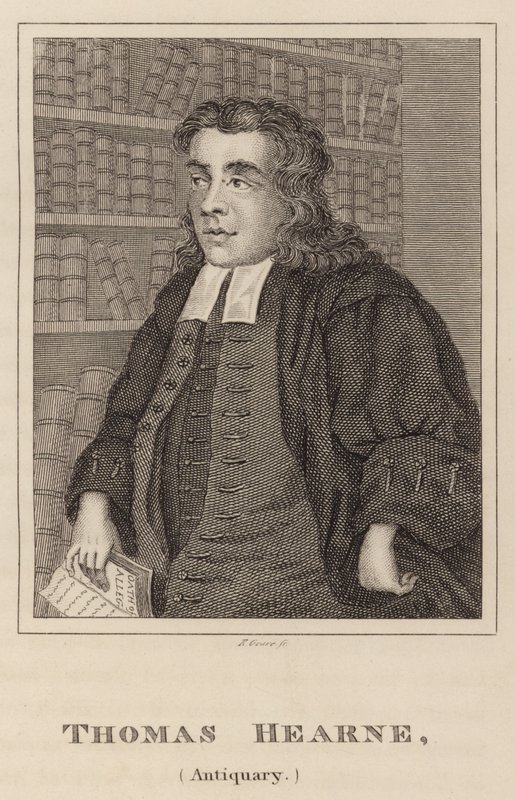 Thomas Hearne, antykwariusz autorstwa English School