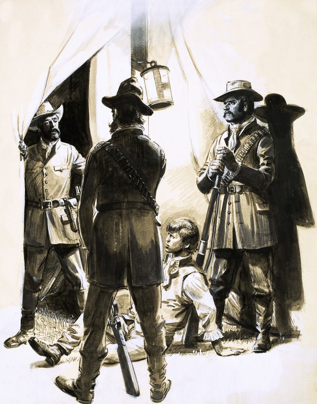 Thomas Henry Tibbles, lat 16, został skazany na powieszenie za swoją działalność przeciwko niewolnictwu autorstwa English School