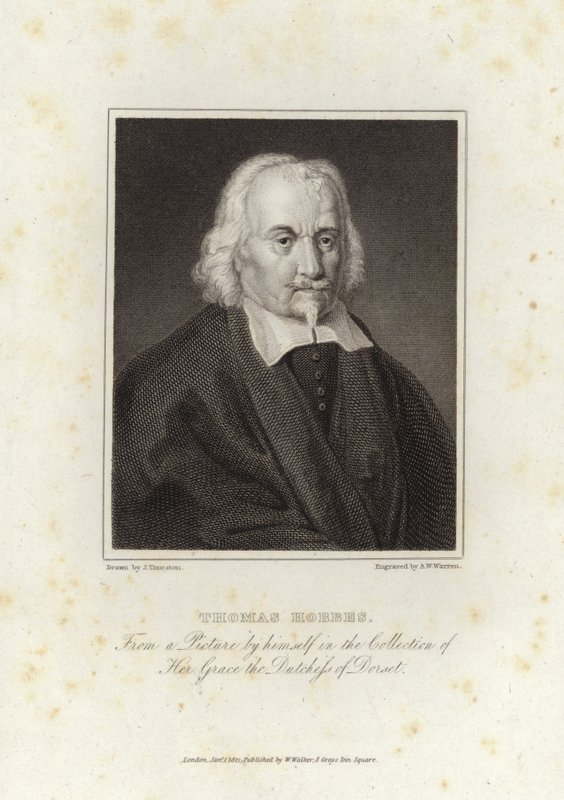 Thomas hobbes autorstwa English School