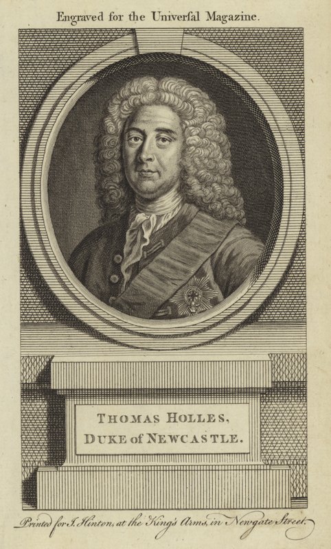Thomas Holles, książę Newcastle autorstwa English School