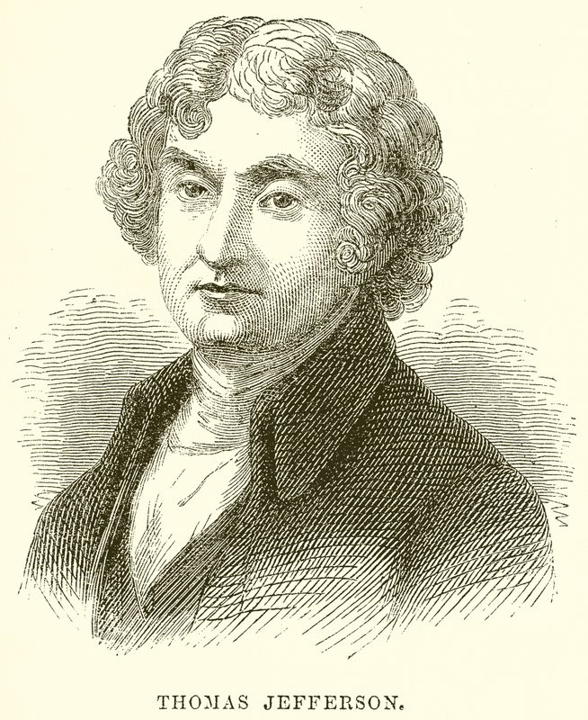 Thomas Jefferson autorstwa English School