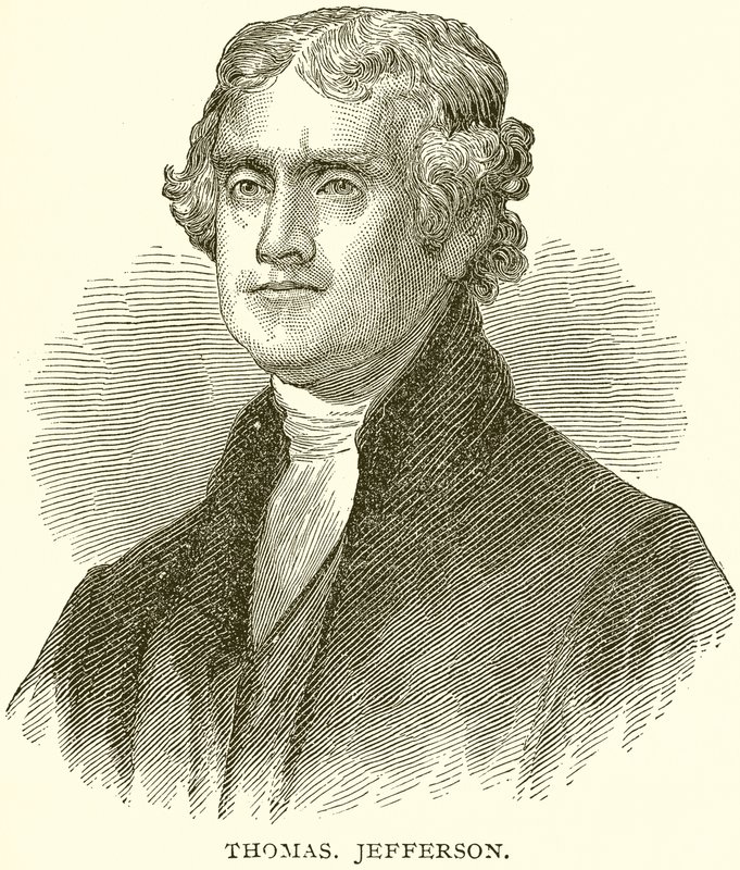 Thomas Jefferson autorstwa English School