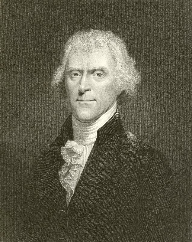Thomas Jefferson autorstwa English School