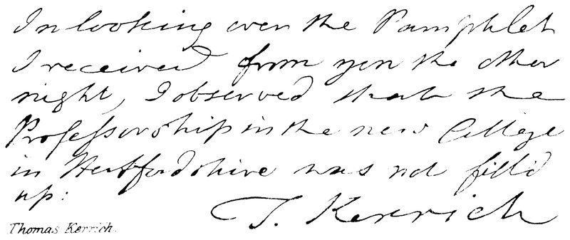 Thomas Kerrich autorstwa English School
