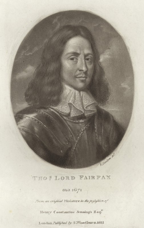 Thomas Lord Fairfax autorstwa English School