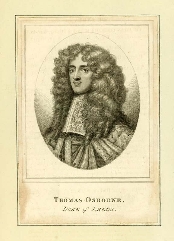 Thomas Osborne, książę Leeds autorstwa English School