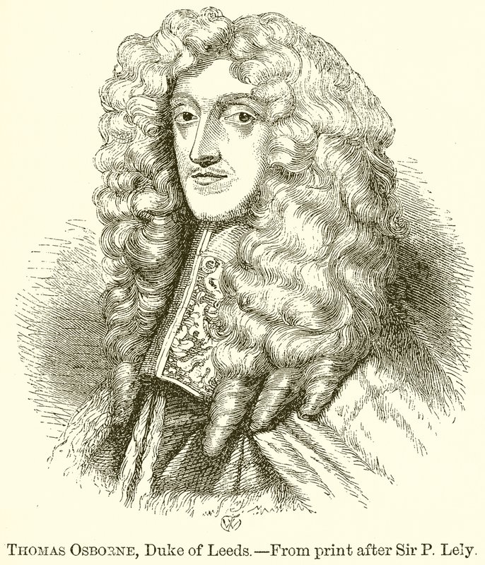 Thomas Osborne, książę Leeds autorstwa English School