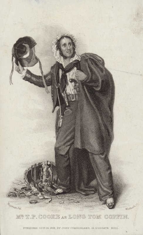 Thomas Potter Cooke jako Trumna Długiego Toma autorstwa English School