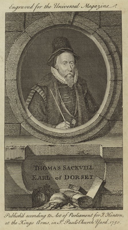 Thomas Sackvill, hrabia Dorset autorstwa English School