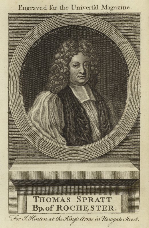 Thomas Spratt, biskup Rochester autorstwa English School