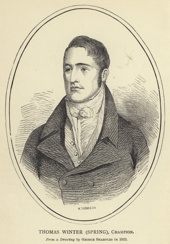 Thomas Winter, Spring, Champion, z rysunku George