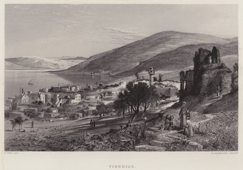 Tyberiada (grawerowanie) autorstwa English School