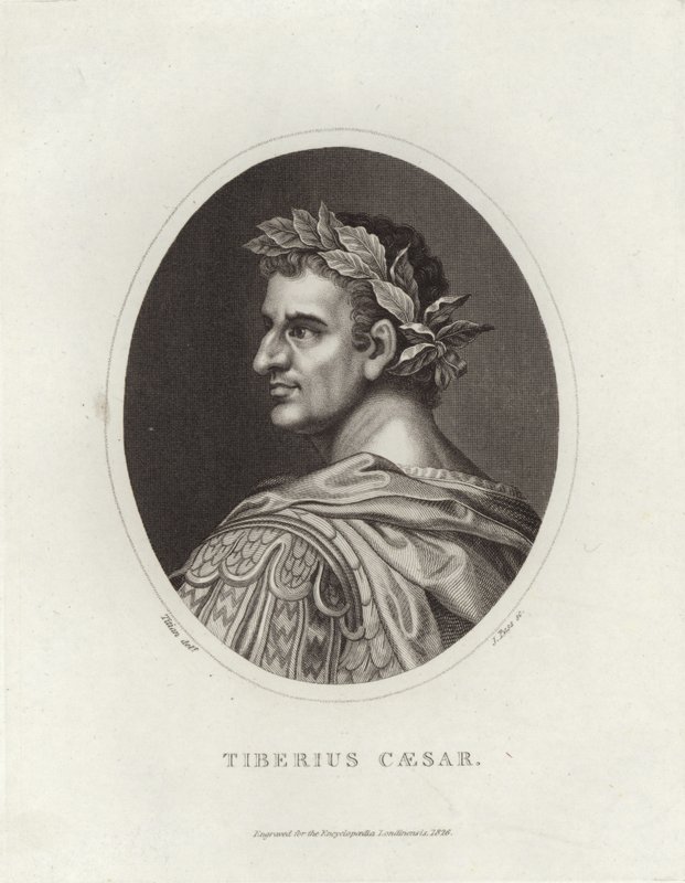 Tyberiusz Cezar autorstwa English School