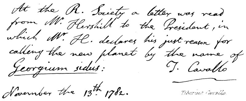 Tyberiusz Cavallo autorstwa English School