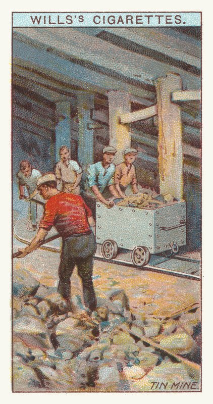 Kopalnia cyny (chromolit) autorstwa English School