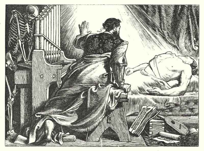Tintoretto (rycina) autorstwa English School