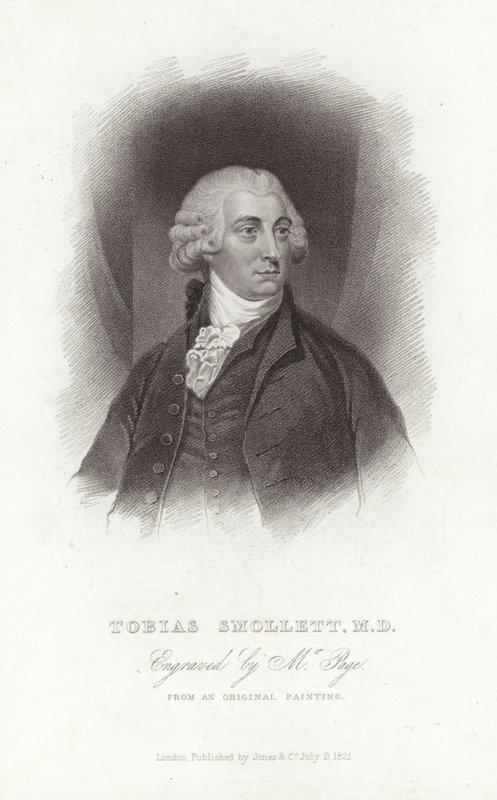 Tobiasz George Smollett autorstwa English School
