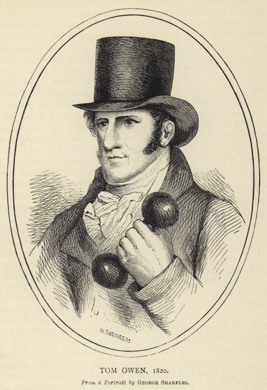 Tom Owen, 1820, Z portretu George