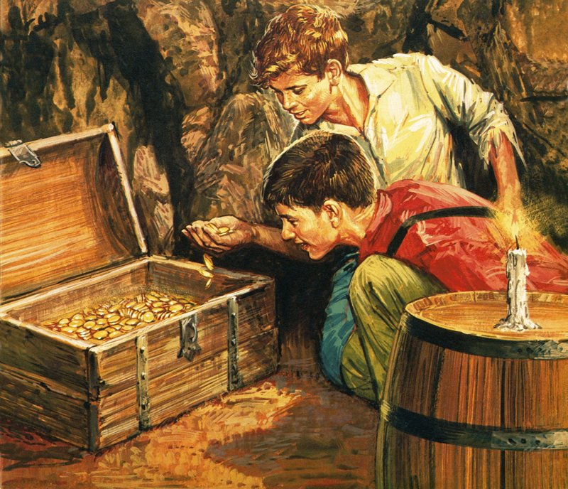 Tomek Sawyer i Huckleberry Finn autorstwa English School
