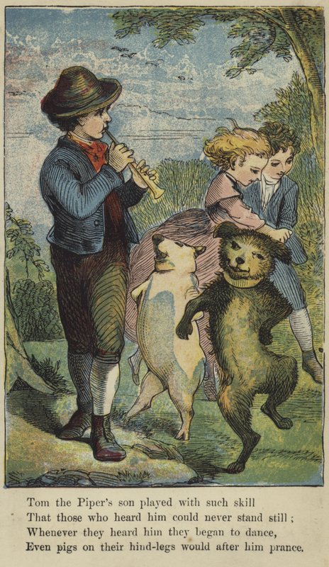 Syn Toma the Pipers grał z taką umiejętnością autorstwa English School