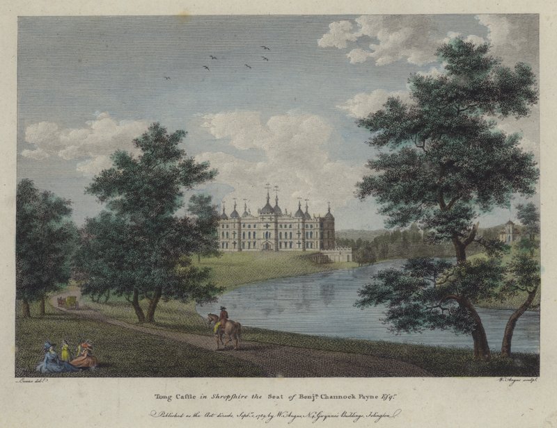 Zamek Tong, Shropshire, siedziba Benjamina Channocka Payne