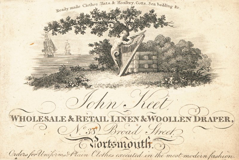 Karta handlowa, John Keet autorstwa English School
