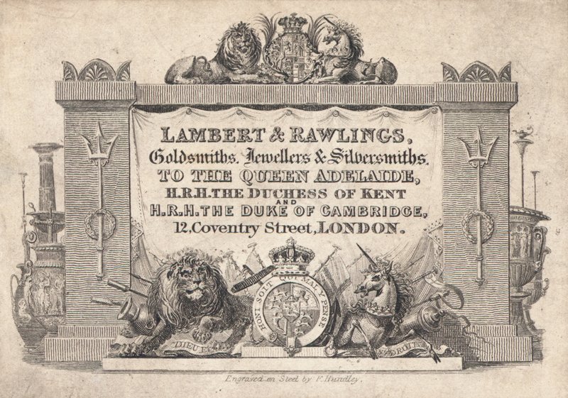 Karta handlowa, Lambert i Rawlings autorstwa English School