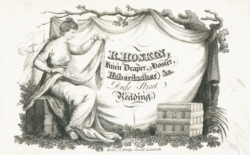 Karta handlowa, R Hoskin autorstwa English School