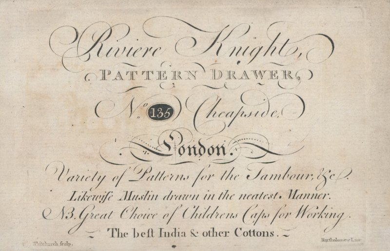 Karta handlowa, Riviere Knight autorstwa English School