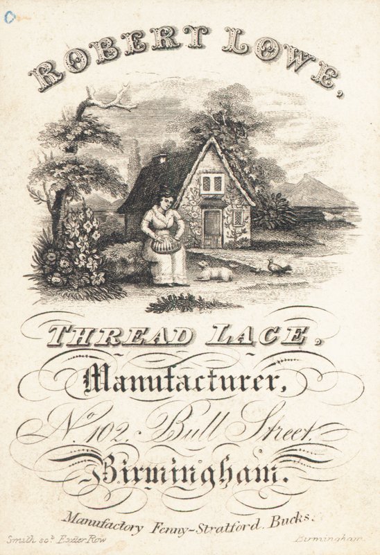 Karta handlowa, Robert Lowe autorstwa English School