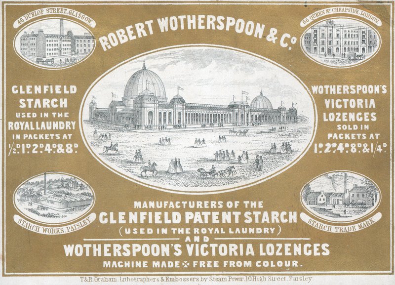 Karta handlowa, Robert Wotherspoon & Co autorstwa English School