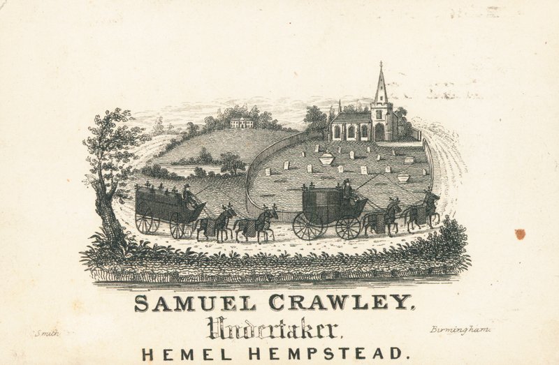 Karta handlowa, Samuel Crawley autorstwa English School