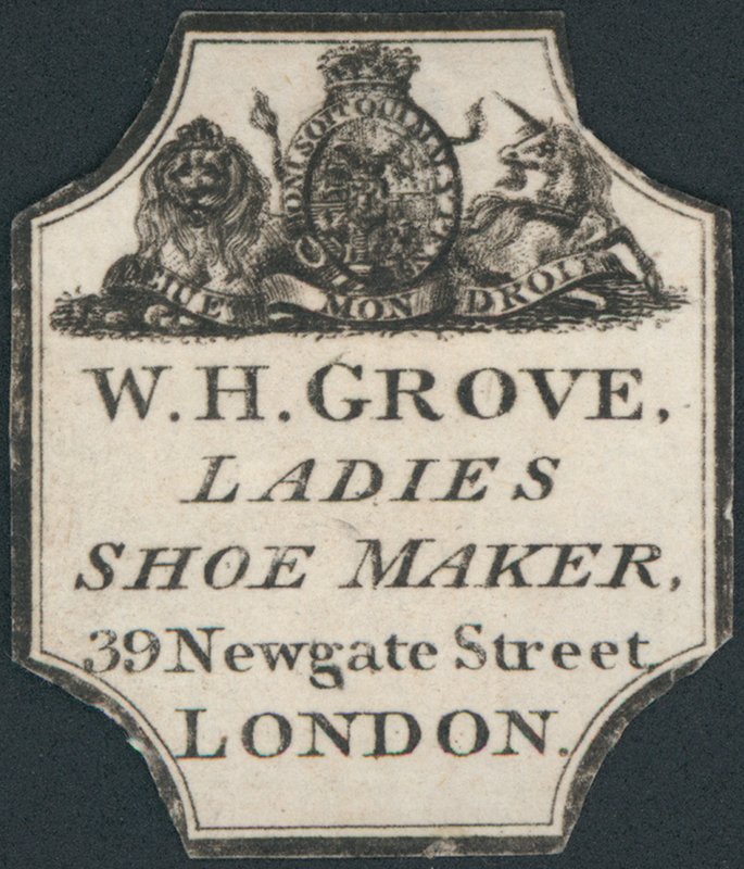 Karta handlowa, W H Grove autorstwa English School