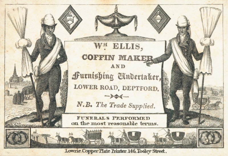 Karta handlowa, William Ellis autorstwa English School