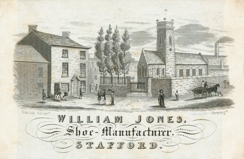 Karta handlowa, William Jones autorstwa English School