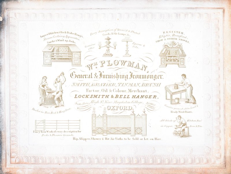 Karta handlowa, William Ploughman autorstwa English School