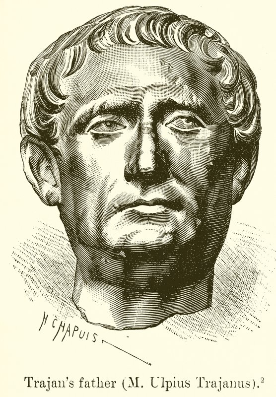 Ojciec Trajanów (M. Ulpius Trajanus) autorstwa English School