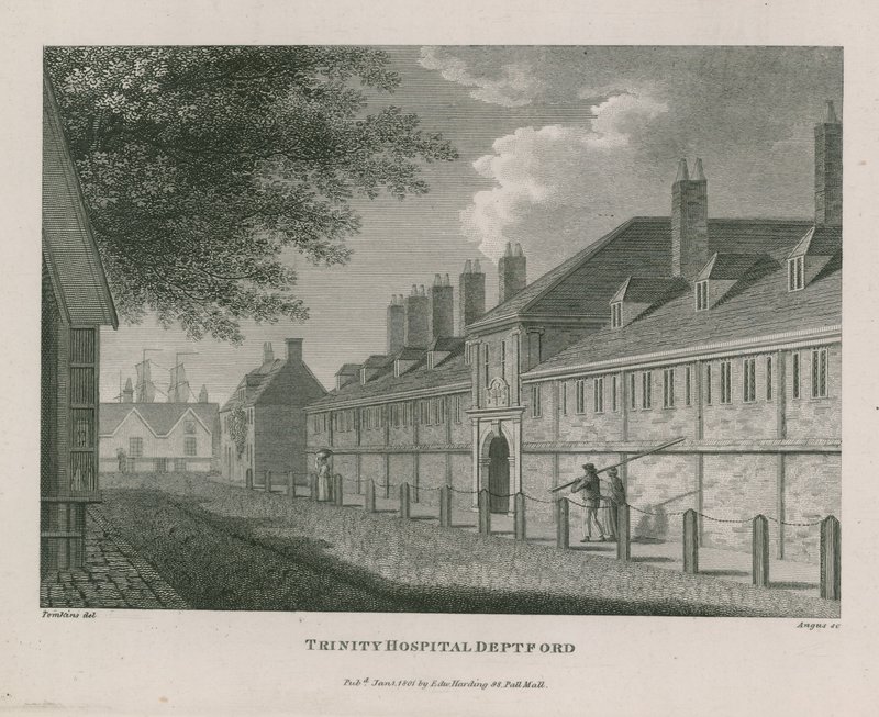 Szpital Trinity w Deptford autorstwa English School