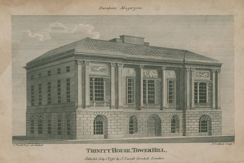 Dom Trójcy na wzgórzu Tower Hill autorstwa English School