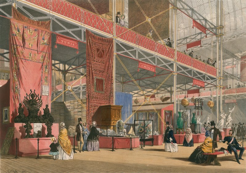 Tunis i Chiny, Wielka Wystawa 1851 autorstwa English School