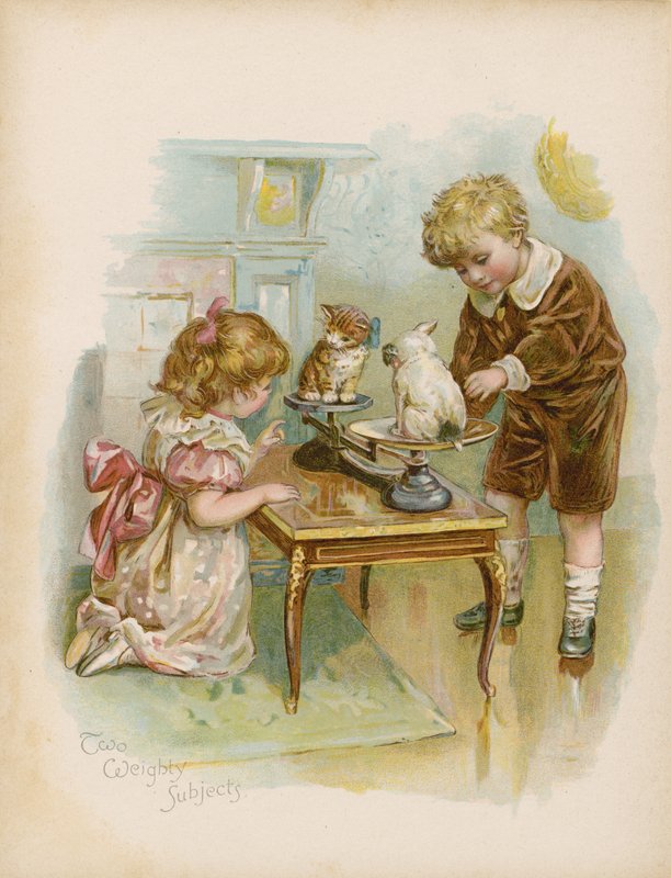 Dwa ważkie przedmioty autorstwa English School