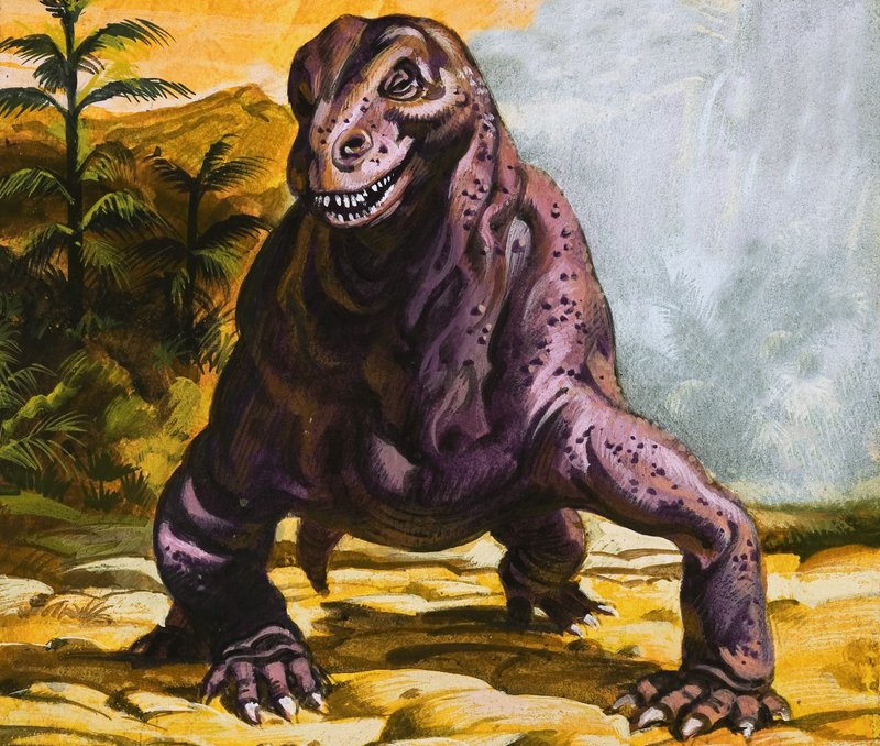 Tyranozaur Rex autorstwa English School