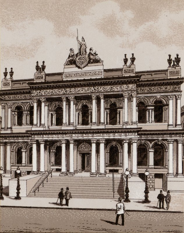 Ulster Bank, Belfast (lito) autorstwa English School