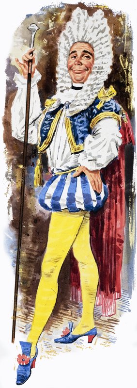 Niezidentyfikowany XVIII-wieczny dandys autorstwa English School