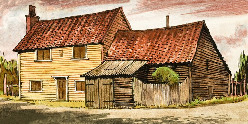 Niezidentyfikowany dom autorstwa English School