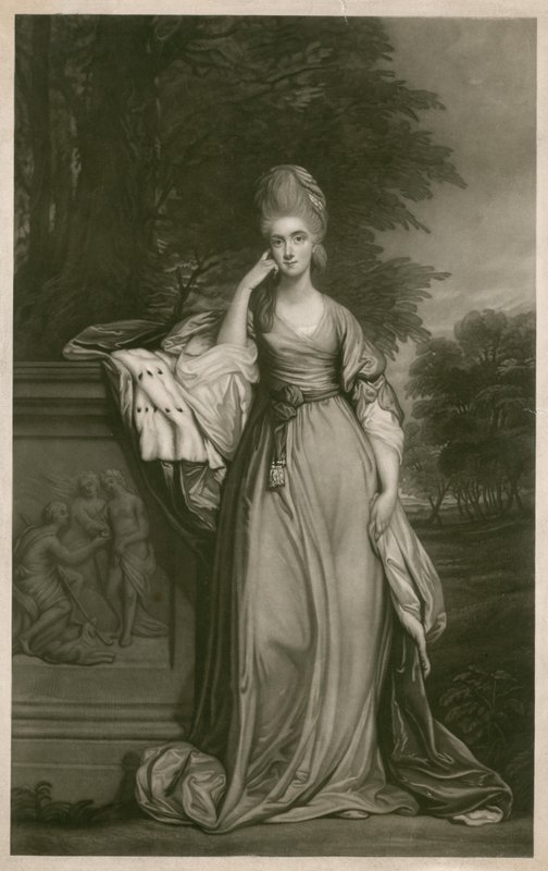 Niezidentyfikowany portret, prawdopodobnie Adelajda, królowa małżonka Wilhelma IV autorstwa English School