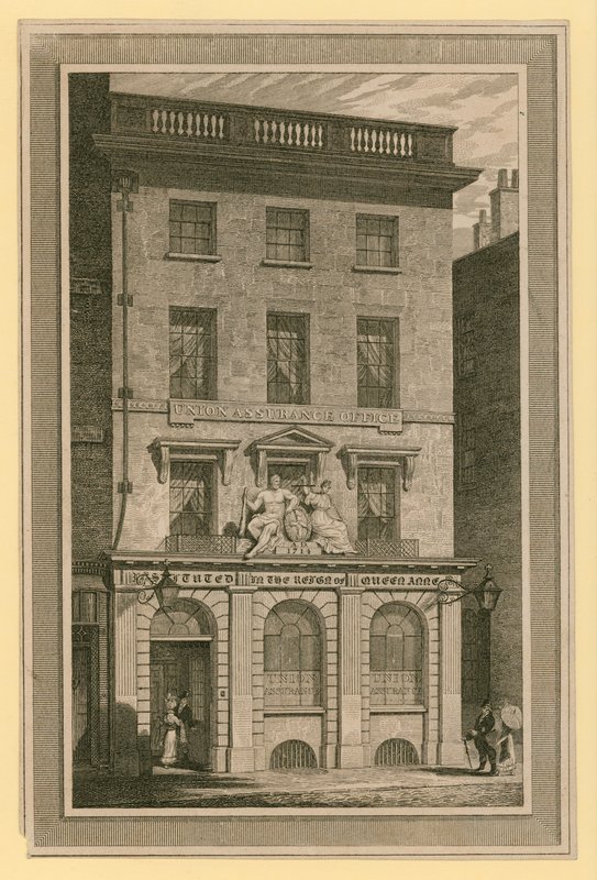 Union Assurance Office, Londyn autorstwa English School